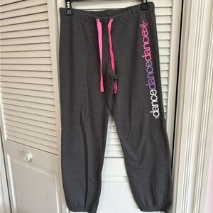 Girls size 12 Justice Dance Sweatpants / Joggers